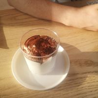 Tiramisu at Ethique Plant-based in Istanbul