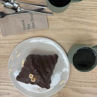 Pain au chocolat  at Ethique Plant-based in Istanbul