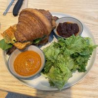 Harissa croissant   at Ethique Plant-based in Istanbul