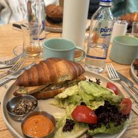 teriyaki tofu croissant   at Ethique Plant-based in Istanbul