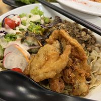 Mince meat ban mee  at So Green in East Singapore