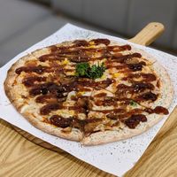 Vegan Teriyaki Lion Man Pizza at So Green in East Singapore