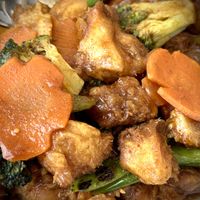 Braised Lion Mane  at iVegan 爱素 - Katong in Central Singapore