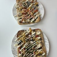 Pizza  #Veganuary at iVegan 爱素 - Katong in Central Singapore