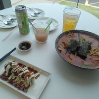Udon curry and crunchy maki at iVegan 爱素 - Katong in Central Singapore