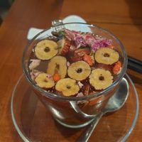 Ginger tea  at Nhà Hàng Chay NẤM in Phu Quoc