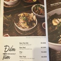 menu  at Nhà Hàng Chay NẤM in Phu Quoc