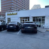 Outside  at La La Land Kind Cafe in Dallas