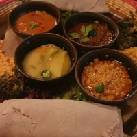 Vegan plate for 2 at Simba in Gothenburg