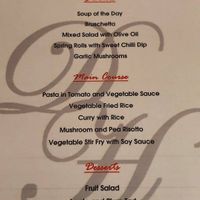 Menu at Dunollie Hotel - A Bespoke Hotel in Isle Of Skye