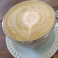 Matcha at Musabbaha Vegan Bakery in Puebla