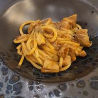 Pasta with mushrooms and nuts (half portion) at Carnalmente in Assisi
