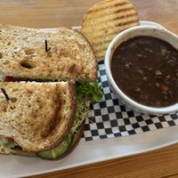 Vegan Chickpea Sandwich w/ Soup  at Graze in Kennewick