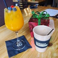 🧃Jugo de parcha/passionfruit juice at Bio Shack Store in San Juan