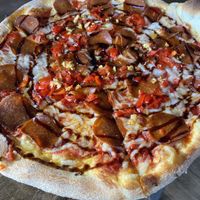 Vegan pizza   at Playa Pizza in Windermere