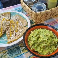Quesadillas  at Zen Eats in San Marcos La Laguna