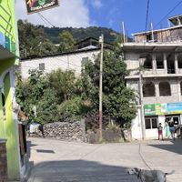 Outside  at Zen Eats in San Marcos La Laguna