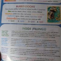 Menu March 2025 at Zen Eats in San Marcos La Laguna