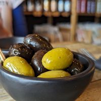 Olives! at Ortica Italian Plant Based in Urmston