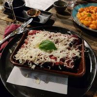 Lasagne at Ortica Italian Plant Based in Urmston