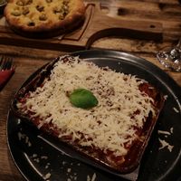 Lasagne at Ortica Italian Plant Based in Urmston