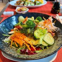 Vegan Poke bowl at Kobe Nord in Hamburg
