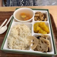 Mixed bento   at Greendot 绿一点 - Asia Square in Central Singapore