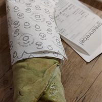 Cauliflower wrap at Greenrebel in The Hague