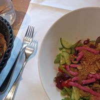 Vegan hoofdgerecht at Floris - Restaurant Prins Hendrik in Oosterend