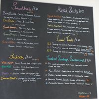 Not all vegan or veggie but plenty of options at Squeezee in Barmouth