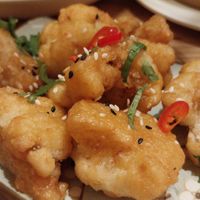 Bang bang cauliflower at Dim T in Winchester