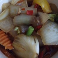 Thai garlic and chilli (with tofu and veg) at LANA in Castlebar