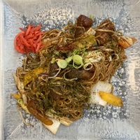 Vegan yakisoba   at Mecha Uma in Saint-remy-de-provence