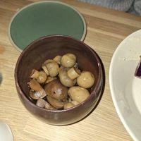 Marinated mushrooms #Veganuary at Ferment in Copenhagen