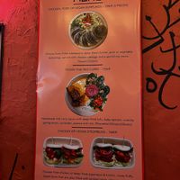 menu  at Silk Road in Oslo