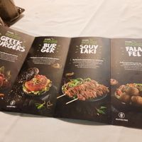 The mock meats they work with at Castellan Restaurant in Rhodes