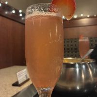 Elderberry spritz  at The Melting Pot in Annapolis