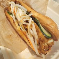 Banh Mi at The High Water Mark Lounge in Portland