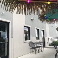 Outside seating area at Tulum Fresh Mexican Grill in Jackson