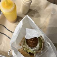   at Hummus Bodega in San Francisco