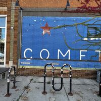 Fun outside   at Comet Cafe in Milwaukee