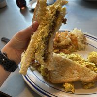 YUM! The Commuter sandwich #Veganuary at Comet Cafe in Milwaukee