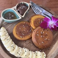 Vegan pancakes   at Pure Vegan Heaven - Thong Sala in Koh Phangan