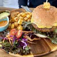 Pure‘s Vegan Burger  at Pure Vegan Heaven - Thong Sala in Koh Phangan