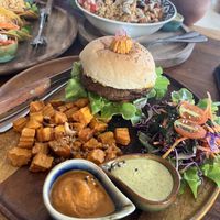 Burger  at Pure Vegan Heaven - Thong Sala in Koh Phangan