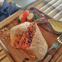 tofu chorizo burrito at Pure Vegan Heaven - Thong Sala in Koh Phangan