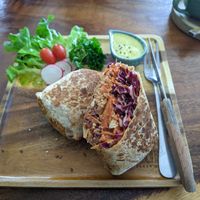Burrito at Pure Vegan Heaven - Thong Sala in Koh Phangan