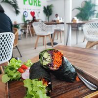 Sushi Rolle at Pure Vegan Heaven - Thong Sala in Koh Phangan