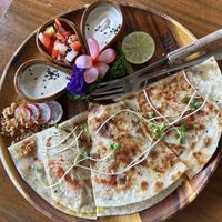 Avocado quesadillas, amazing   at Pure Vegan Heaven - Thong Sala in Koh Phangan