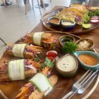 Tempe rolls are tofu tacos  at Pure Vegan Heaven - Thong Sala in Koh Phangan